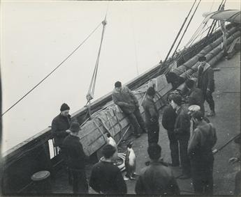 (ANTARCTICA.) Archive of photographs, letters, and telegrams relating to Byrds second Antarctica expedition.